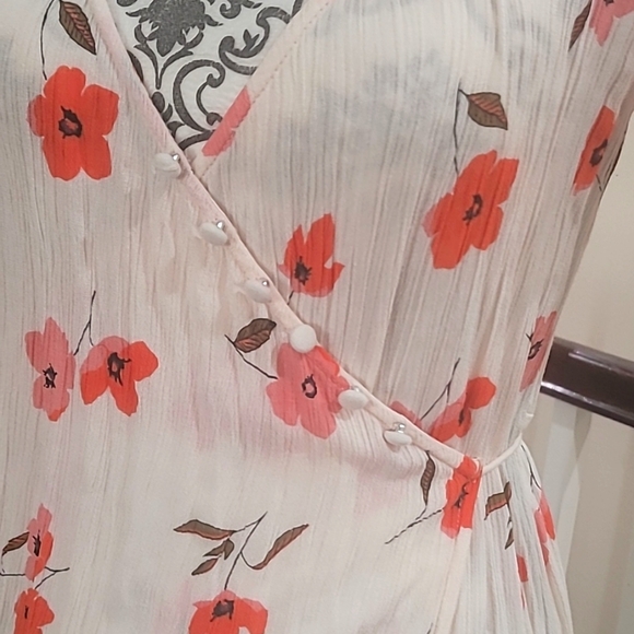 ⚘️BILLABONG FLORAL   MIDI WRAP DRESS - Picture 6 of 12